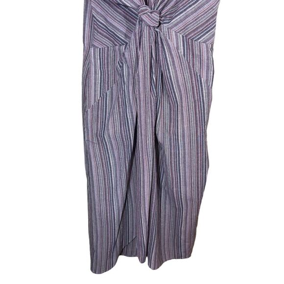 VICI Women's Multicolor Striped Knotted Twist Front Dress - Picture 5 of 12